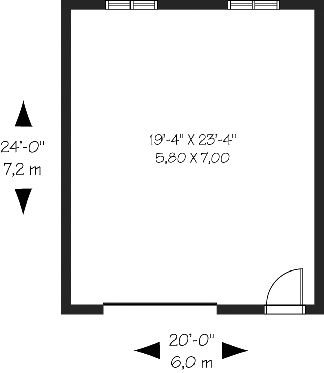 Main Floor Plan: 5-1011