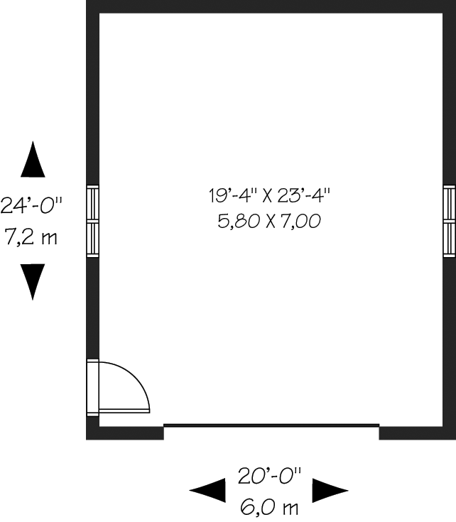 Main Floor Plan: 5-1015