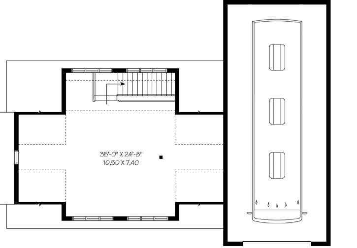 Upper/Second Floor Plan: 5-1017