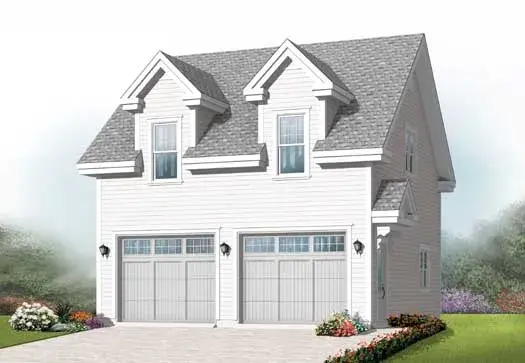 Cape Cod house plans 5-1112 - front exterior, 1,456 sq ft, 0 bed, 0 bath house plans | Monster House Plans
