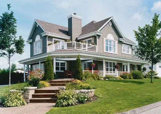 Country house plans 5-1136 - front exterior, 2,528 sq ft, 4 bed, 2 bath house plans | Monster House Plans