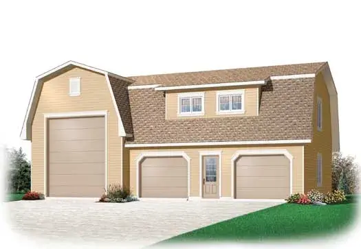 Early American house plans 5-1147 - front exterior, 2,342 sq ft, 0 bed, 0 bath house plans | Monster House Plans