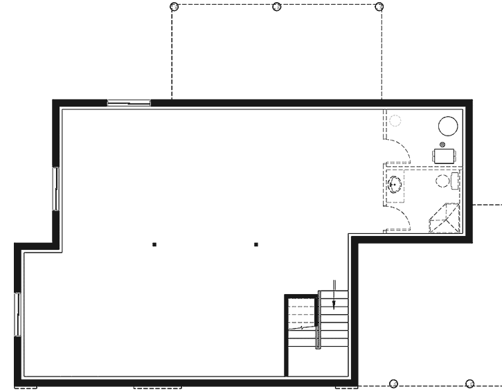Lower Floor Plan: 5-1306