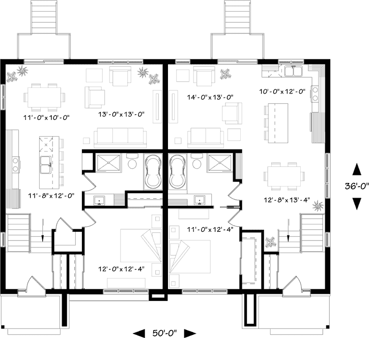 Main Floor Plan: 5-1308