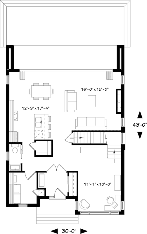 Main Floor Plan: 5-1313