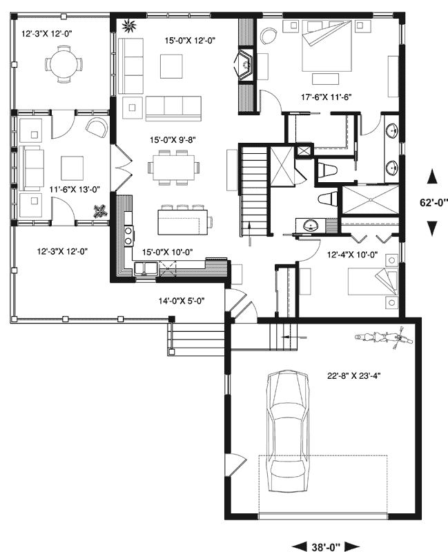 Main Floor Plan: 5-1316