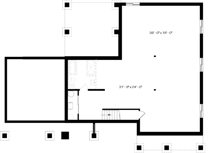 Lower Floor Plan: 5-1318