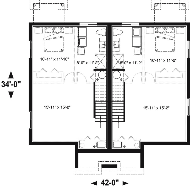 Lower Floor Plan:5-1327