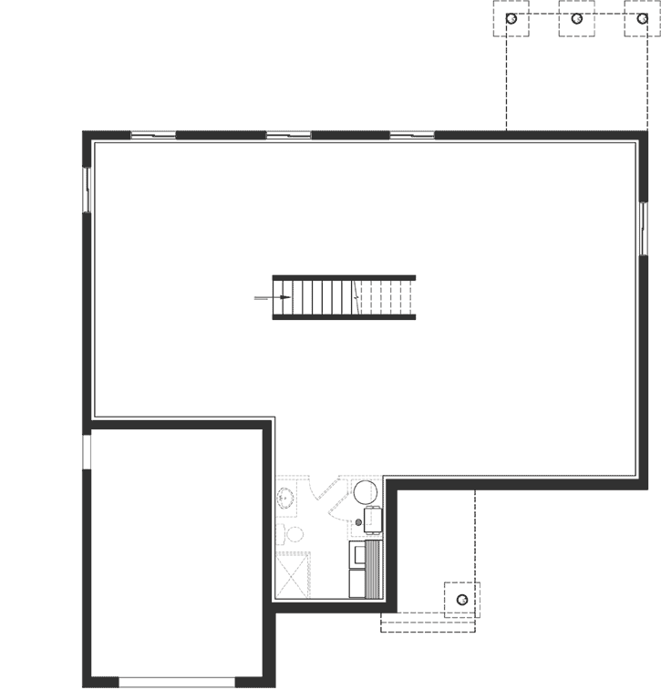 Lower Floor Plan: 5-1329