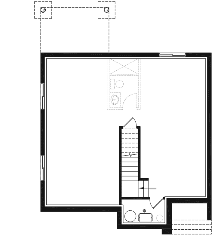 Lower Floor Plan: 5-1332