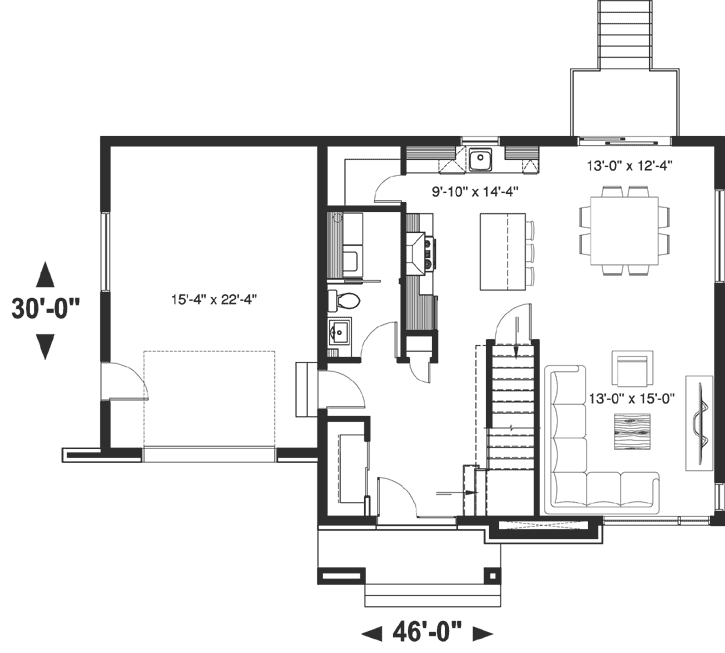 Main Floor Plan: 5-1335