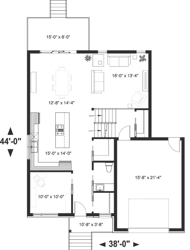 Main Floor Plan: 5-1336