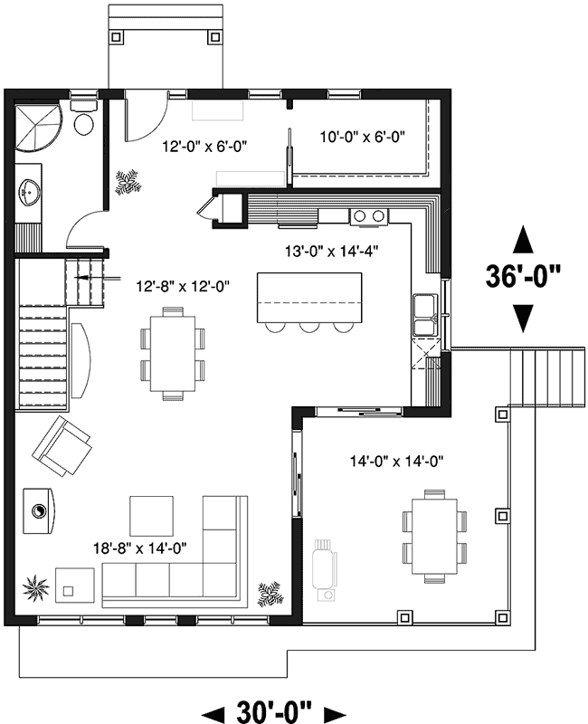 Main Floor Plan: 5-1342