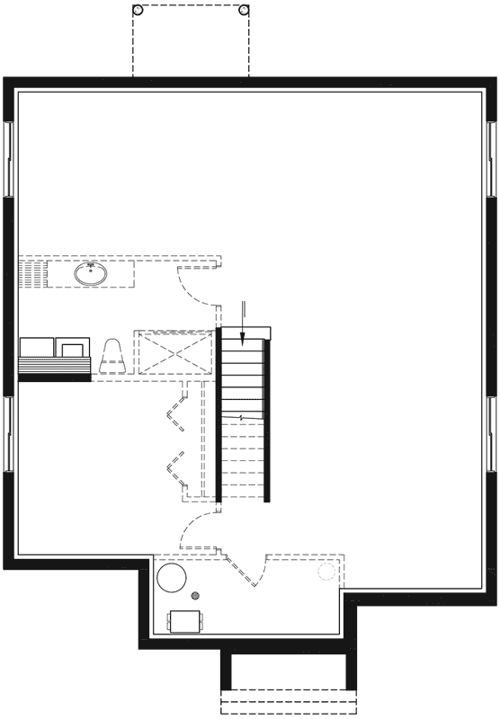 Lower Floor Plan: 5-1343
