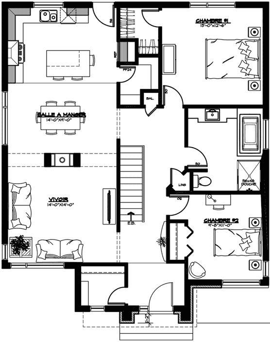 Main Floor Plan: 5-1343