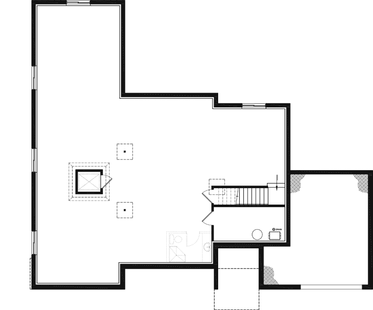 Lower Floor Plan: 5-1344