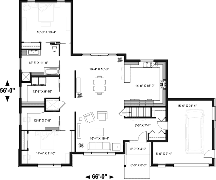 Main Floor Plan: 5-1344