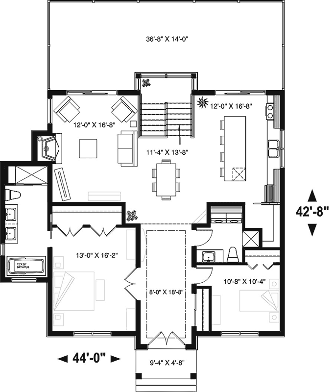 Main Floor Plan: 5-1345