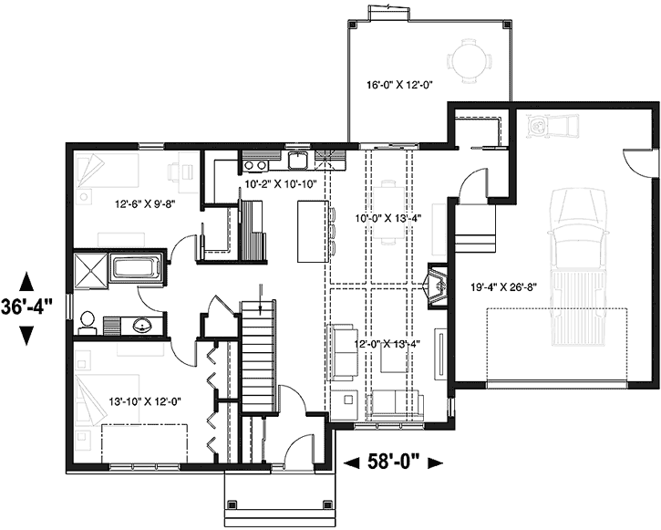 Main Floor Plan: 5-1347