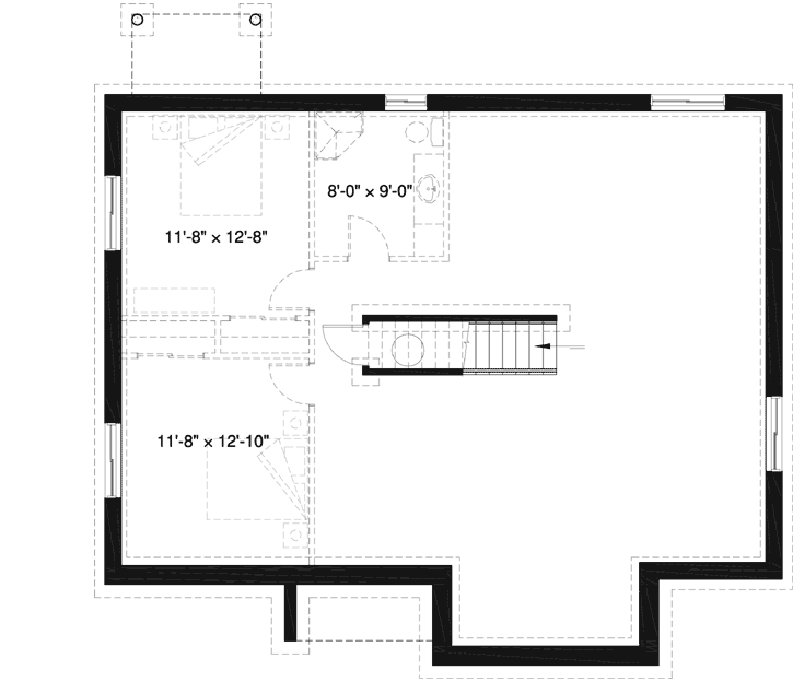 Lower Floor Plan: 5-1351