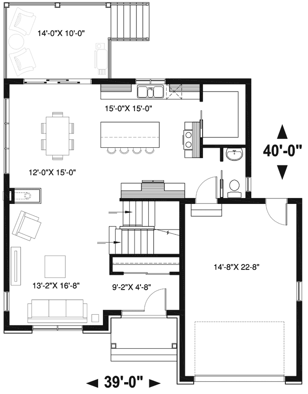 Main Floor Plan: 5-1357