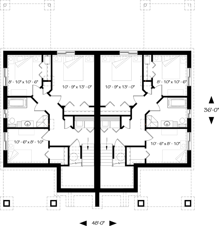Lower Floor Plan: 5-1358