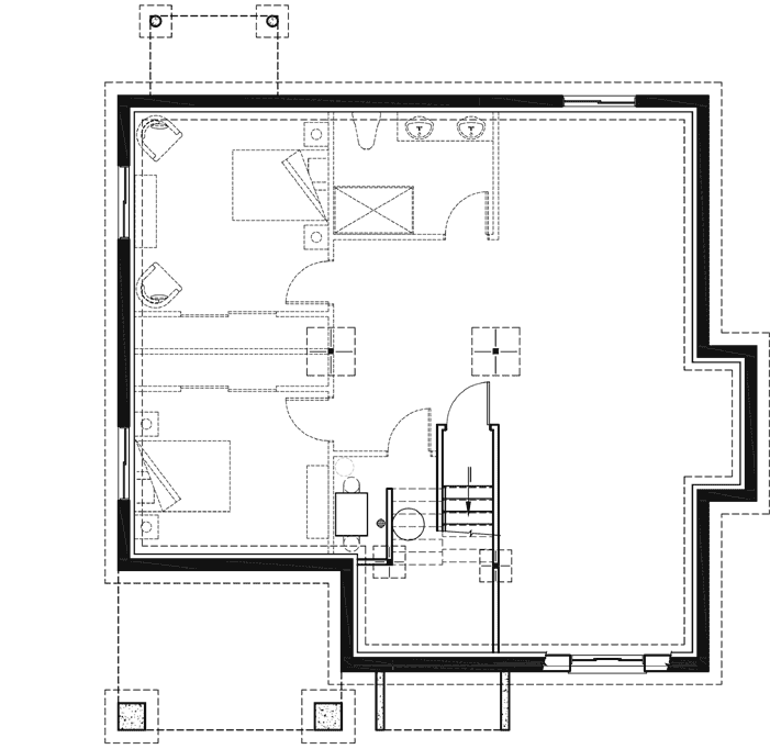 Lower Floor Plan: 5-1360