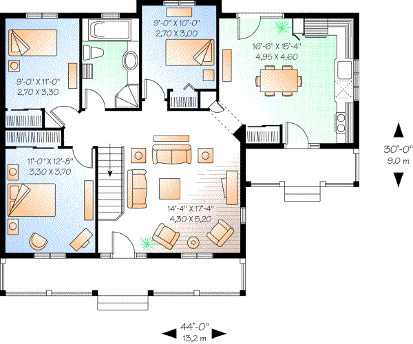 Main Floor Plan: 5-141