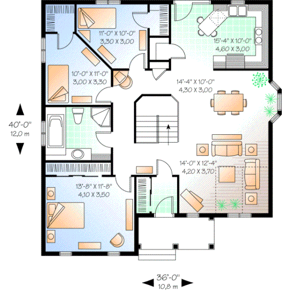Main Floor Plan: 5-144