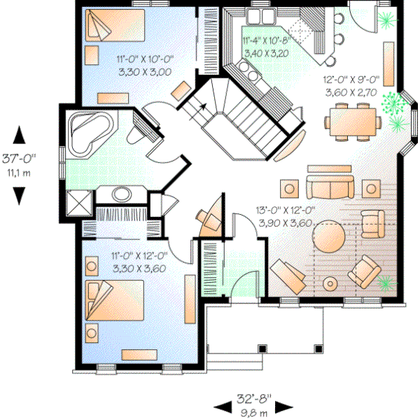 Main Floor Plan: 5-145