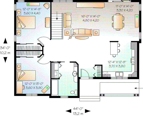 Main Floor Plan: 5-153