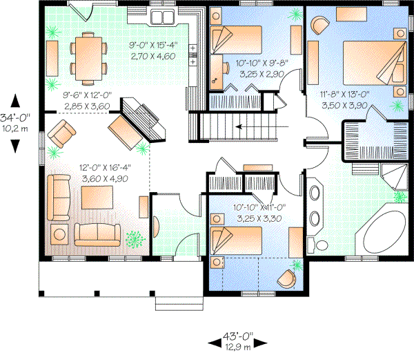 Main Floor Plan: 5-158