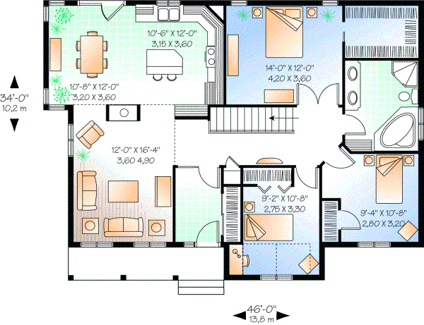 Main Floor Plan: 5-160
