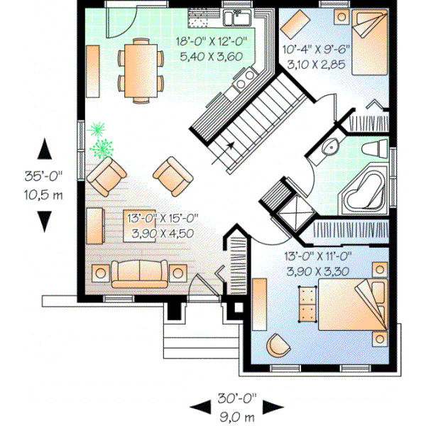 Main Floor Plan: 5-171