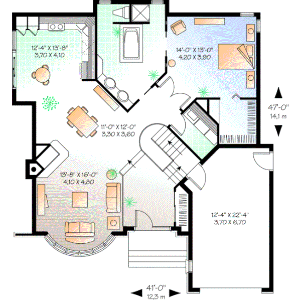 Main Floor Plan: 5-187