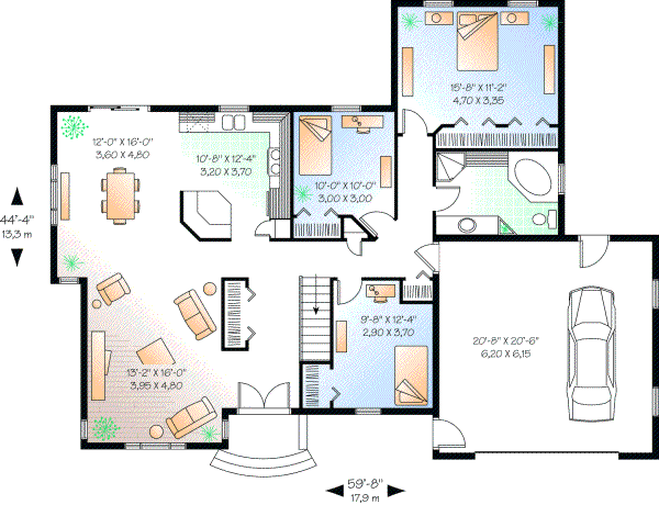 Main Floor Plan: 5-191