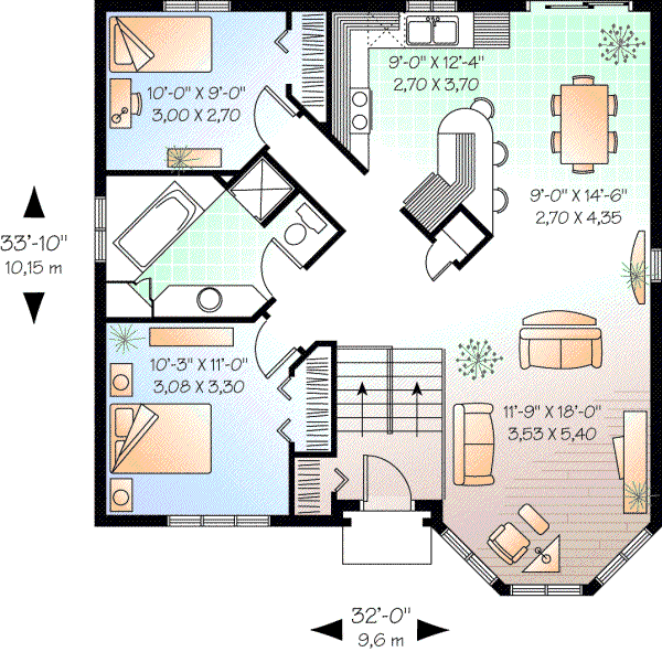 Main Floor Plan: 5-223