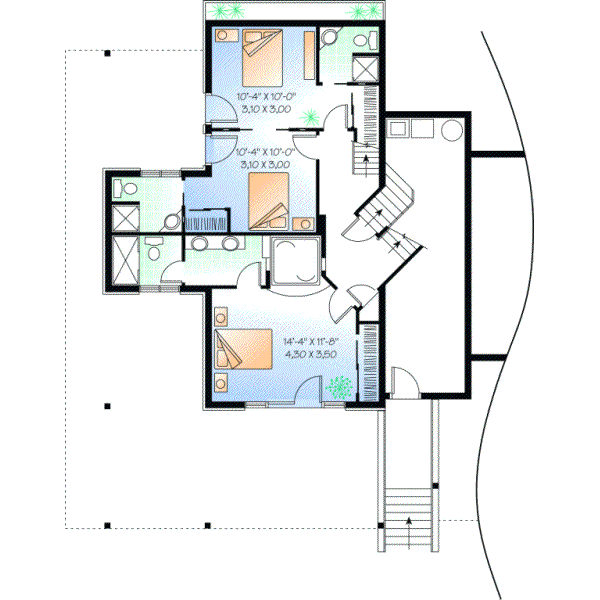 Lower Floor Plan: 5-237