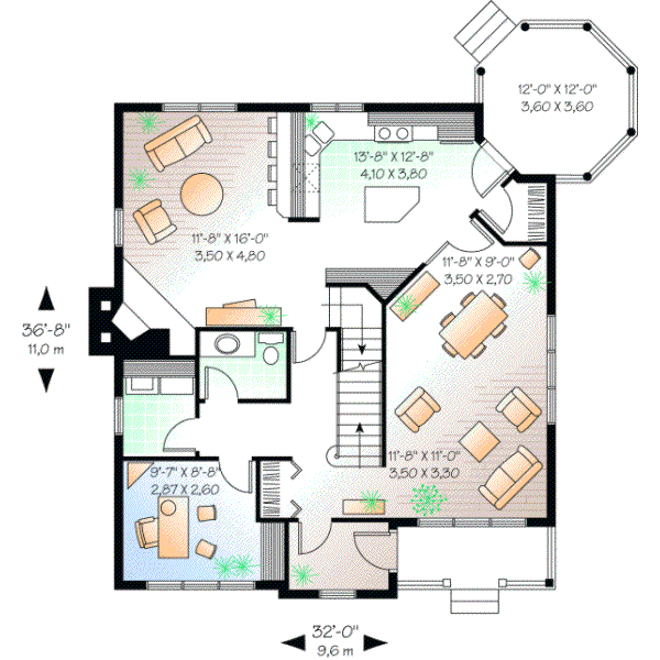 Main Floor Plan: 5-257