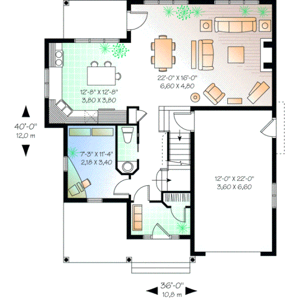 Main Floor Plan: 5-288