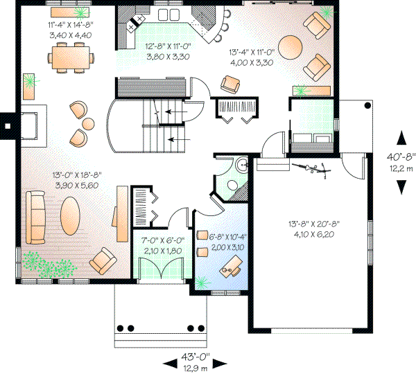 Main Floor Plan: 5-290