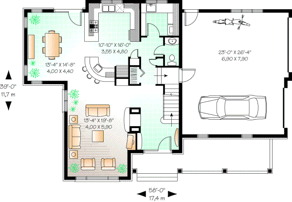 Main Floor Plan: 5-292