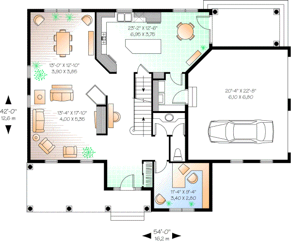 Main Floor Plan: 5-296