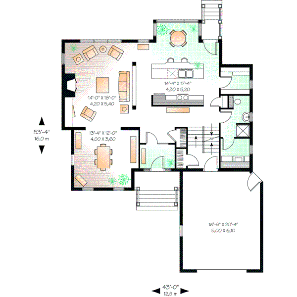 Main Floor Plan: 5-298