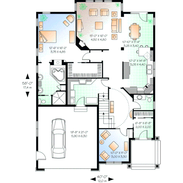 Main Floor Plan: 5-299