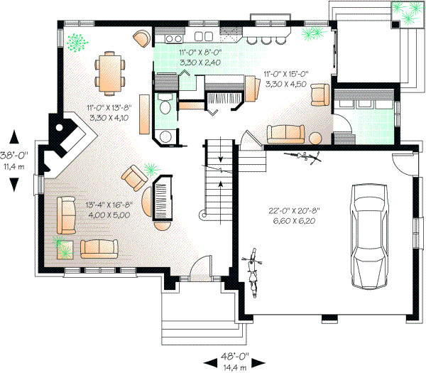Main Floor Plan: 5-300