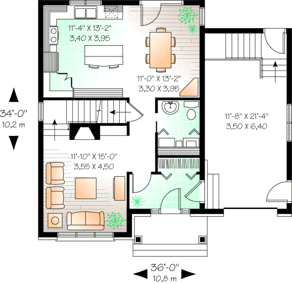 Main Floor Plan: 5-302