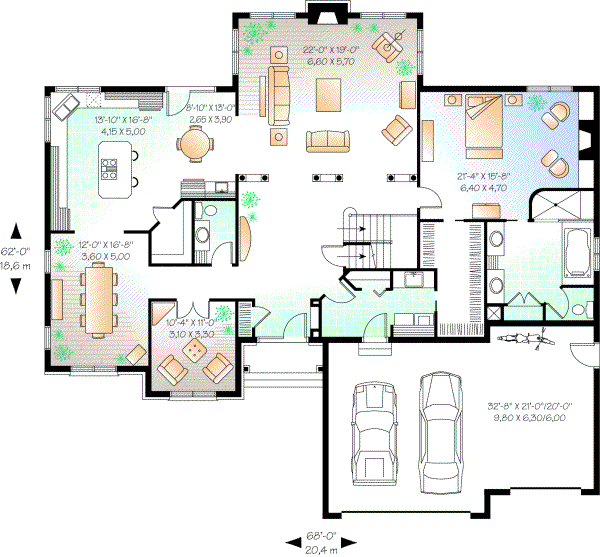 Main Floor Plan: 5-305