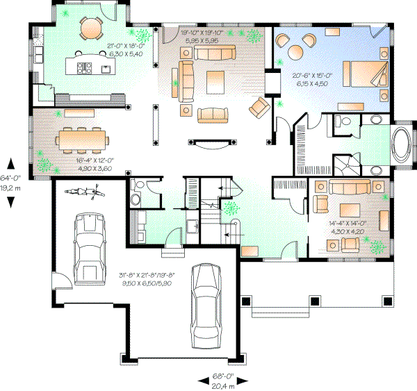 Main Floor Plan: 5-306