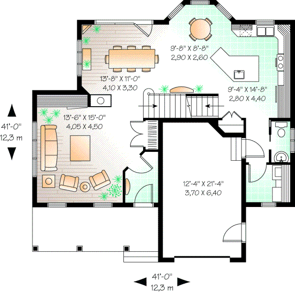 Main Floor Plan: 5-309